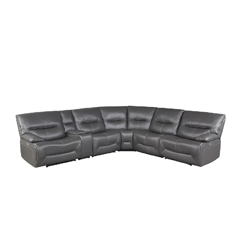 Homelegance Dyersburg (6)6-Piece Power Reclining Sectional