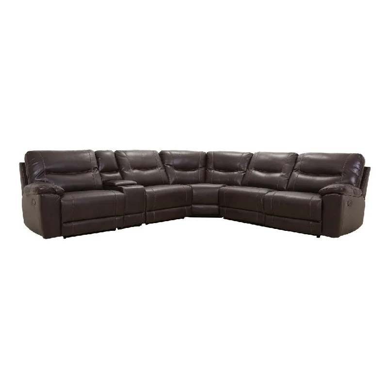 Homelegance Columbus (6)6-Piece Modular Reclining Sectional