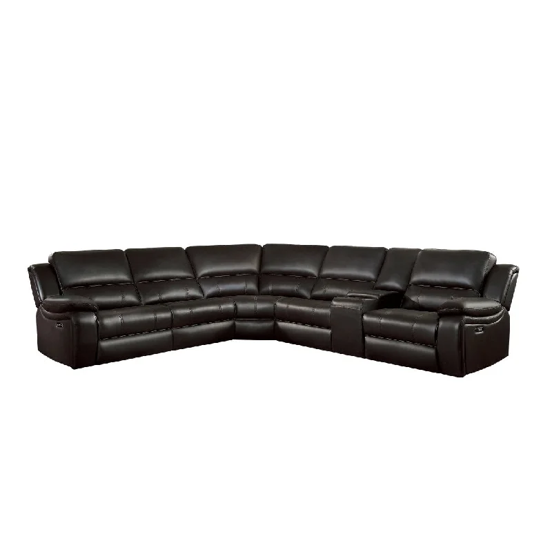 Homelegance Falun (6)6-Piece Modular Power Reclining Sectional