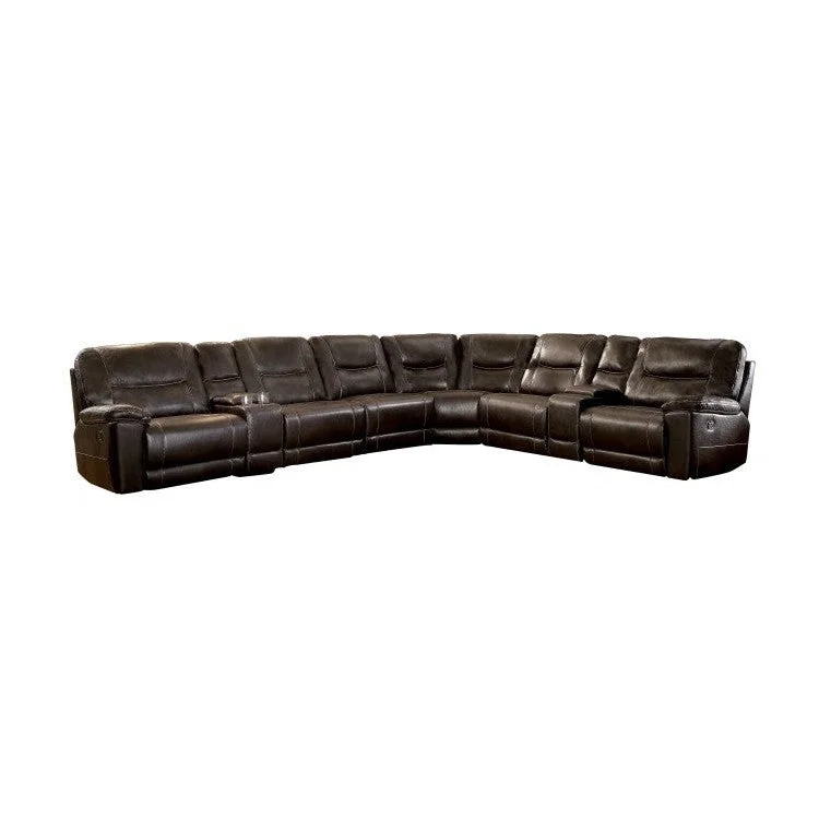 Homelegance Columbus (8)8-Piece Modular Reclining Sectional