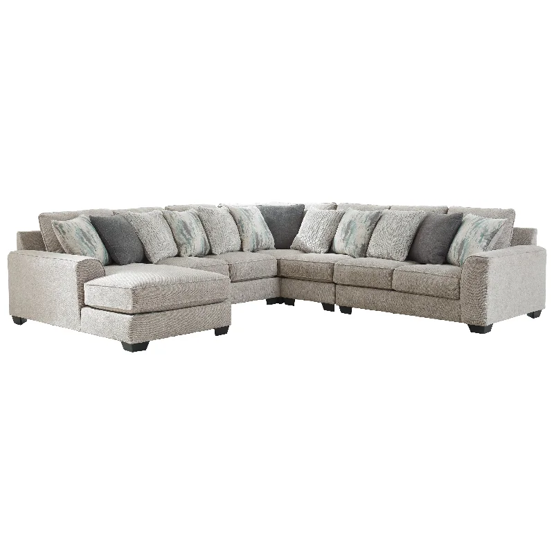 Benchcraft® Ardsley 5-Piece Sectional With Chaise