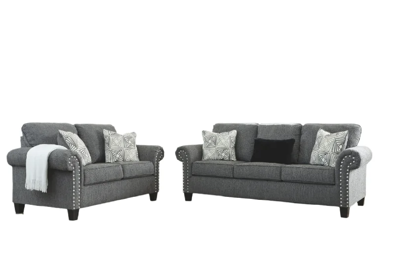 Agleno Sofa and Loveseat