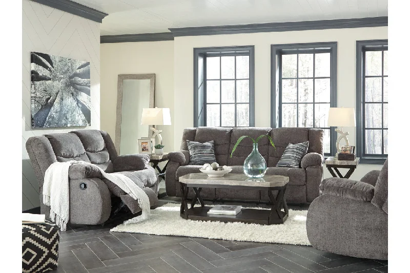 Tulen Reclining Sofa and Reclining Loveseat