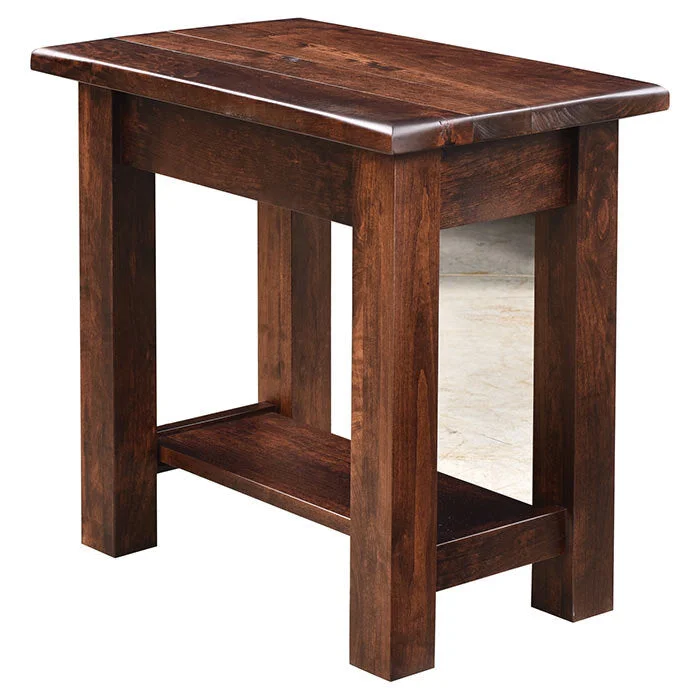 Barn Floor Amish End Table