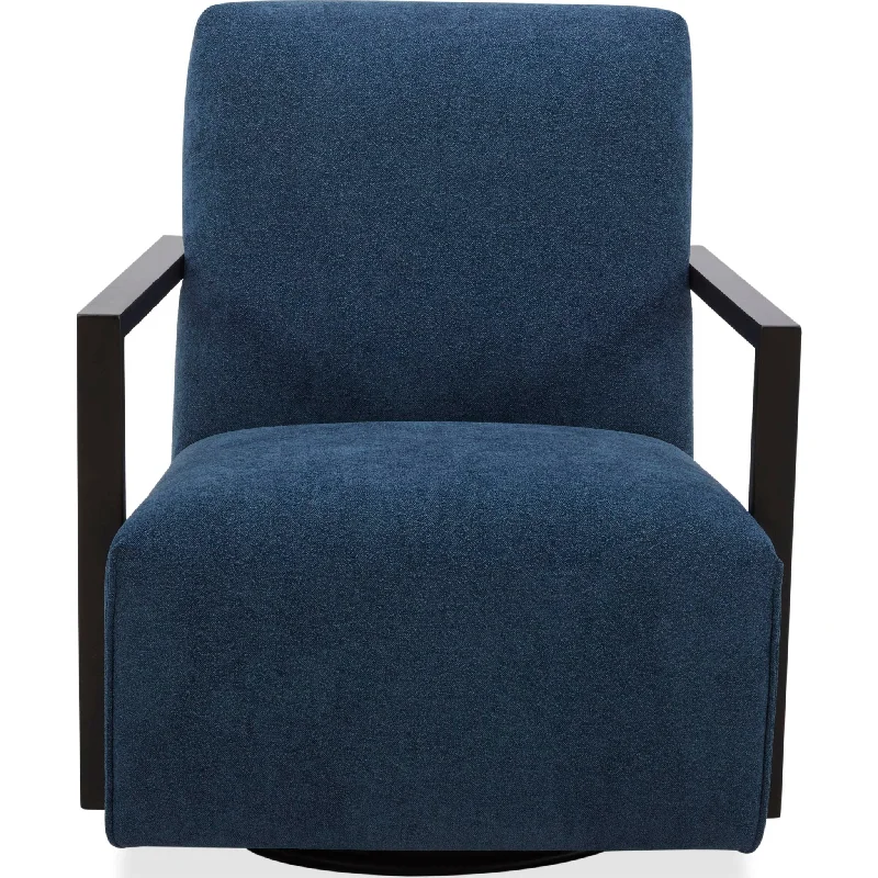 Blanca Swivel Chair - Elite Indigo