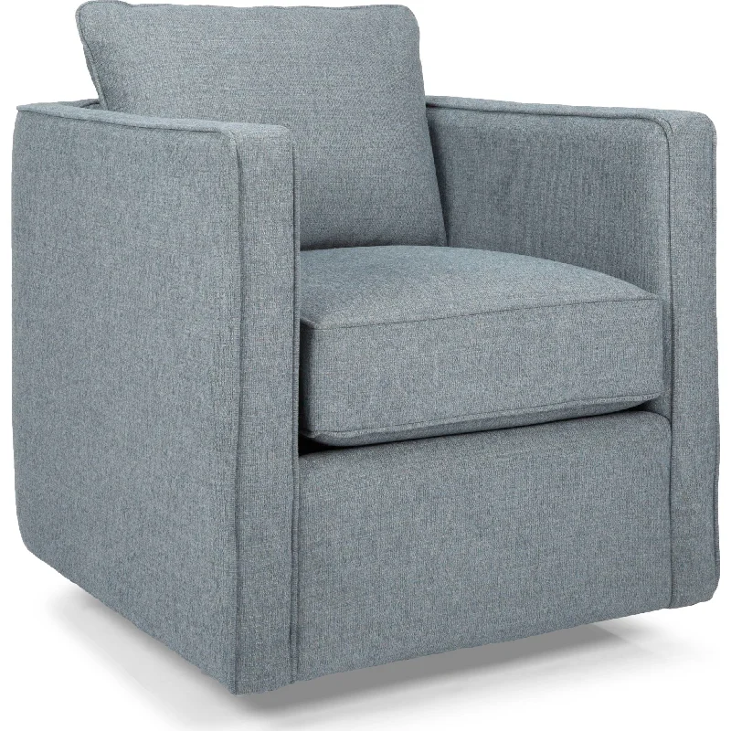 Bobbi Swivel Chair - Bombshell Sky