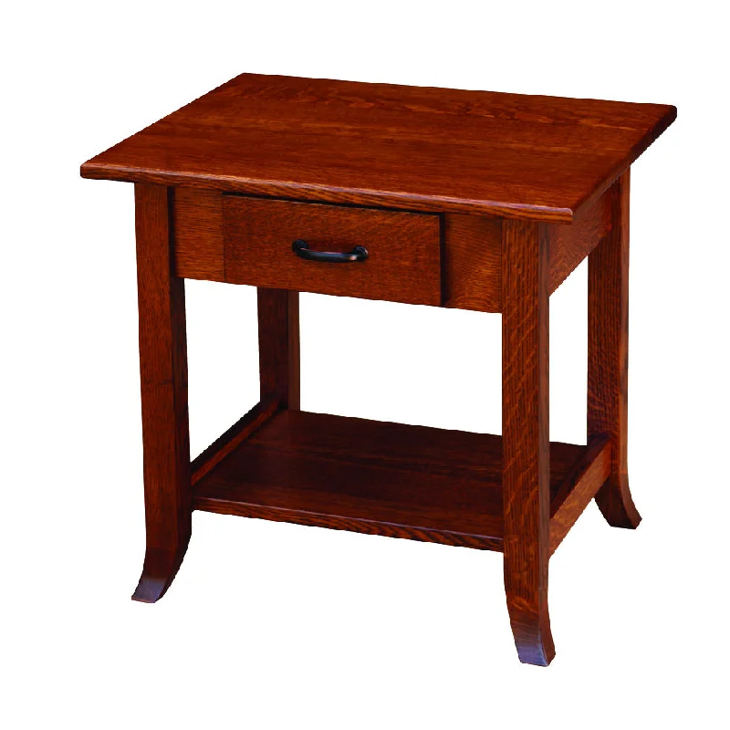 Bunker Hill Amish Solid Wood End Table