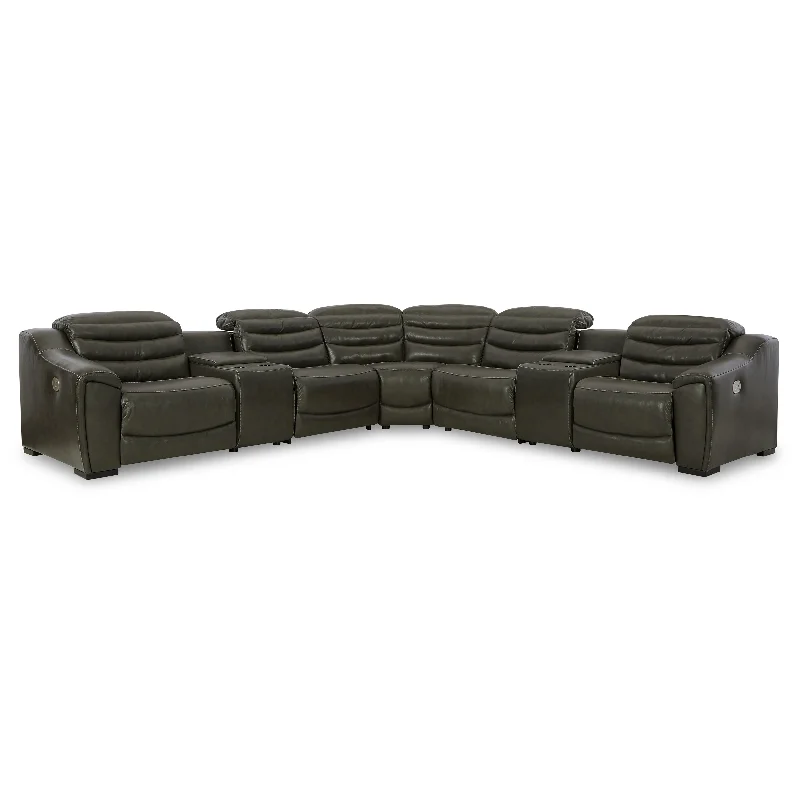 Signature Design by Ashley® Center Line 7-Piece Power Reclining Sectional