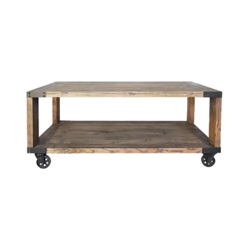 CHADWICK COFFEE TABLE in Reclaimed Timber 47"