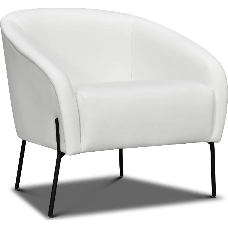 Clarity Accent Chair - Rio Optical White