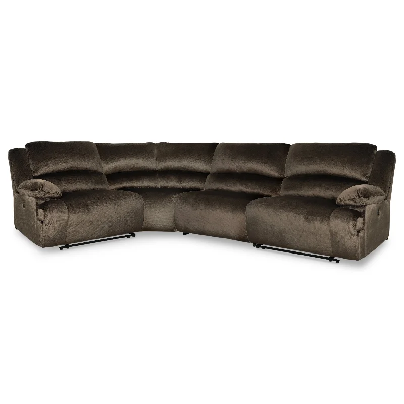 Signature Design by Ashley® Clonmel 4-Piece Power Reclining Sectional