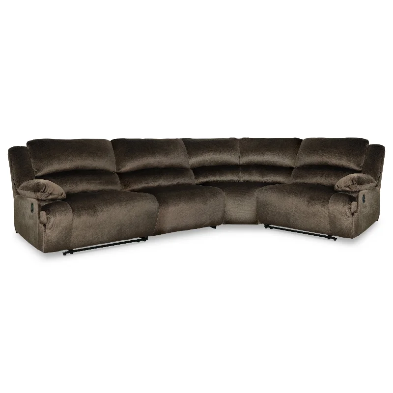 Signature Design by Ashley® Clonmel 4-Piece Reclining Sectional