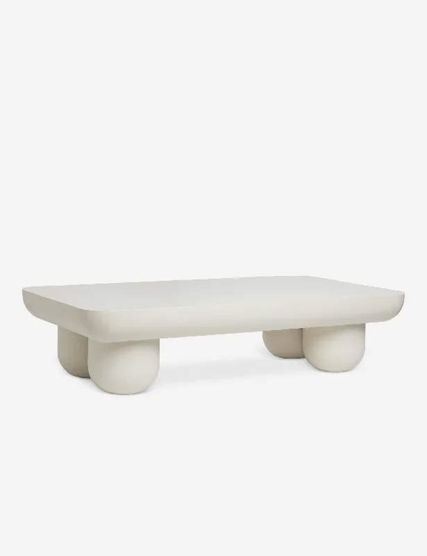 Clouded Rectangle Coffee Table by Sarah Sherman Samuel