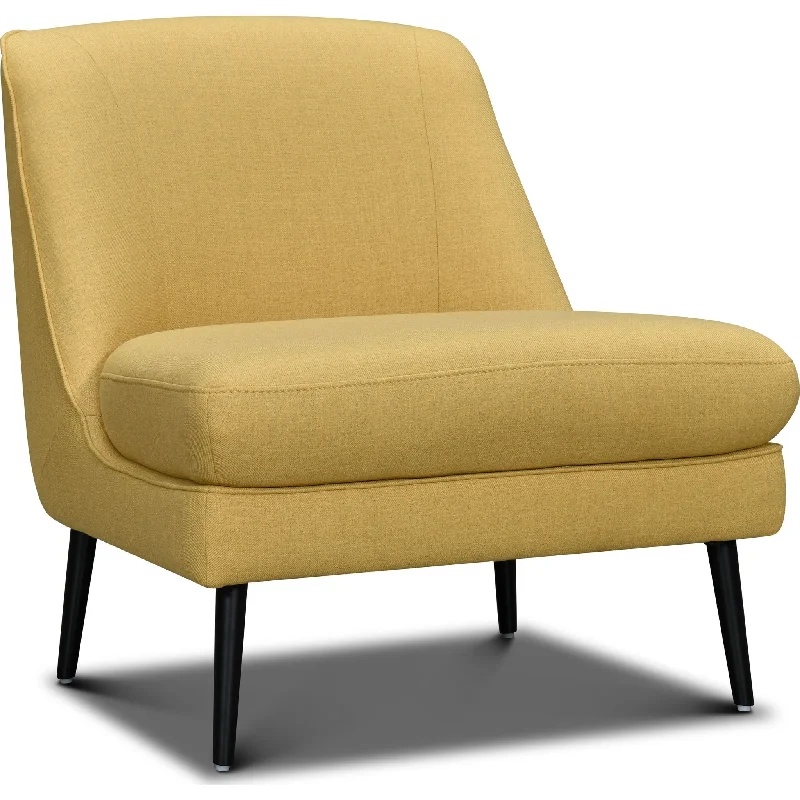 Creative Accent Chair - Broderick Saffron