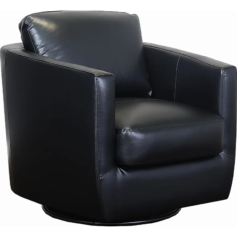 Darrian Swivel Chair - Black