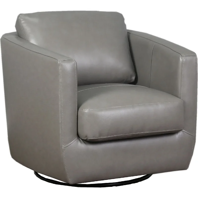 Darrian Swivel Chair - Pebble