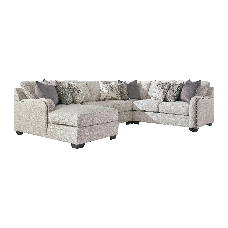 Benchcraft® Dellara 4-Piece Sectional With Chaise