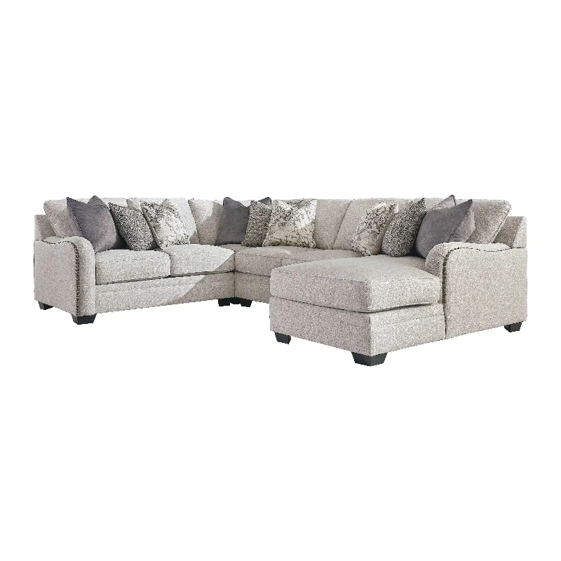 Benchcraft® Dellara 4-Piece Sectional With Chaise