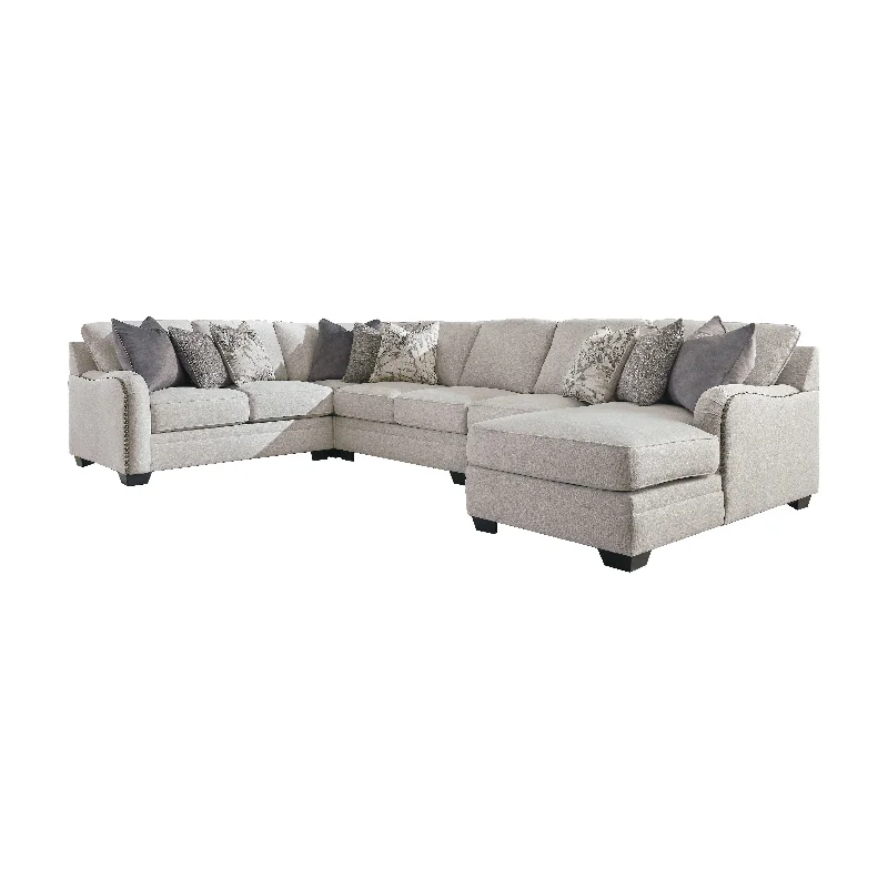 Benchcraft® Dellara 5-Piece Sectional With Chaise