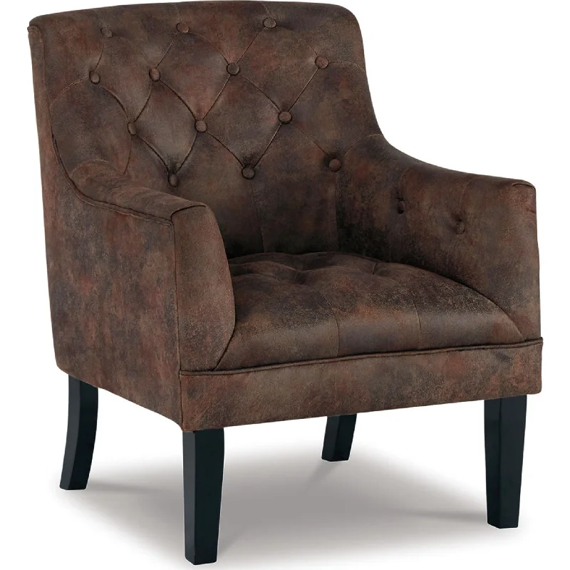 Drakelle Accent Chair - Mahogany