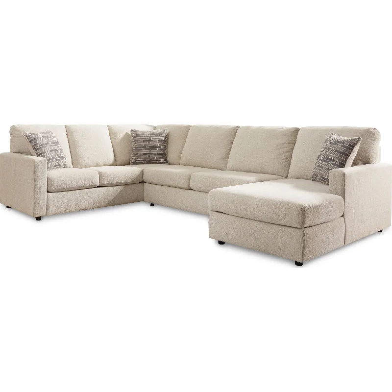 Edenfield 3 Piece Sectional with Chaise