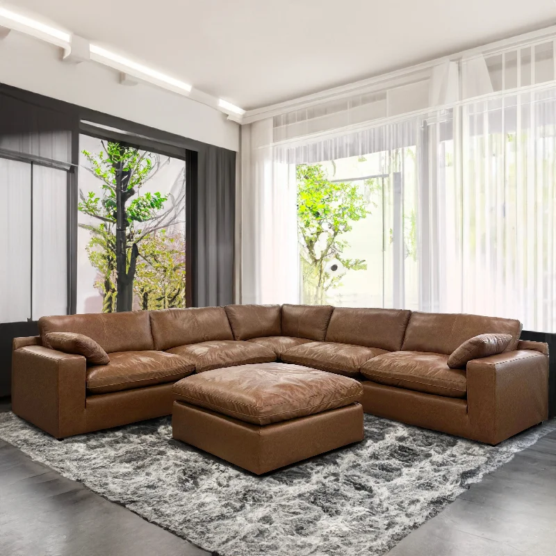 Emilia Genuine Leather Sofa