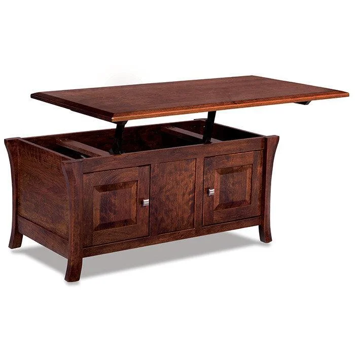 Ensenada Amish Lift Coffee Enclosed Table