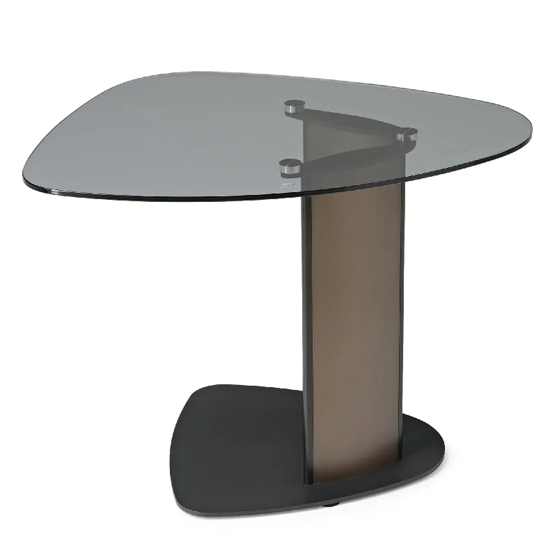 29" Contemporary Style Black Side Table