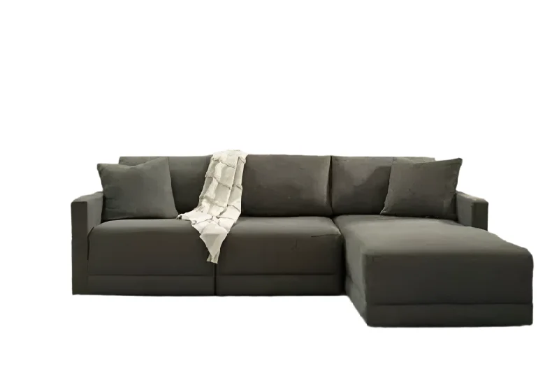 Evey 3 Piece Sectional with chaise