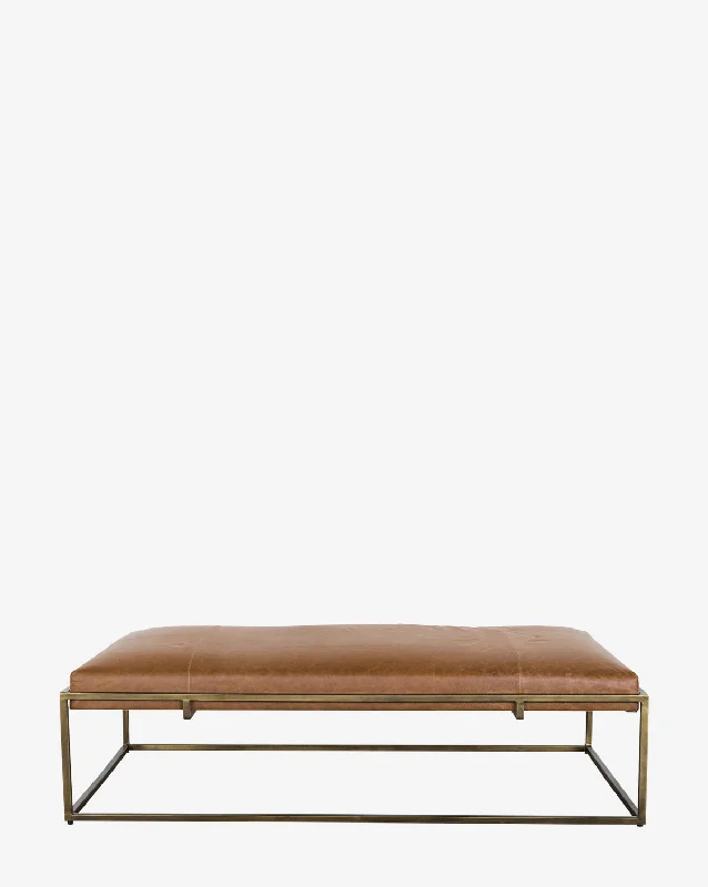 Harlow Leather Coffee Table