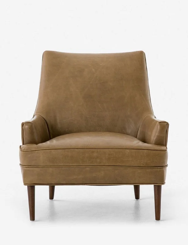 Ilona Leather Accent Chair