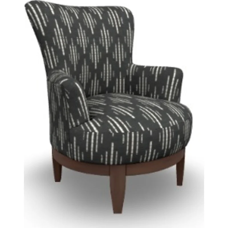 Justine Accent Chair - Midnight