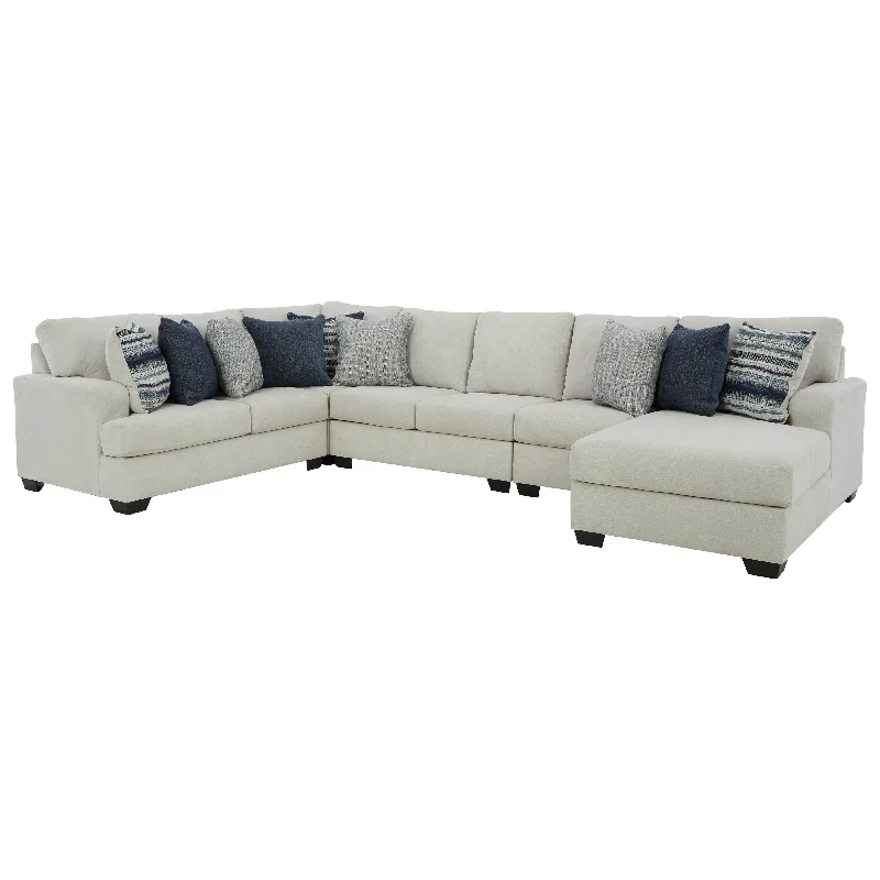 Benchcraft® Lowder 5-Piece Sectional With Chaise