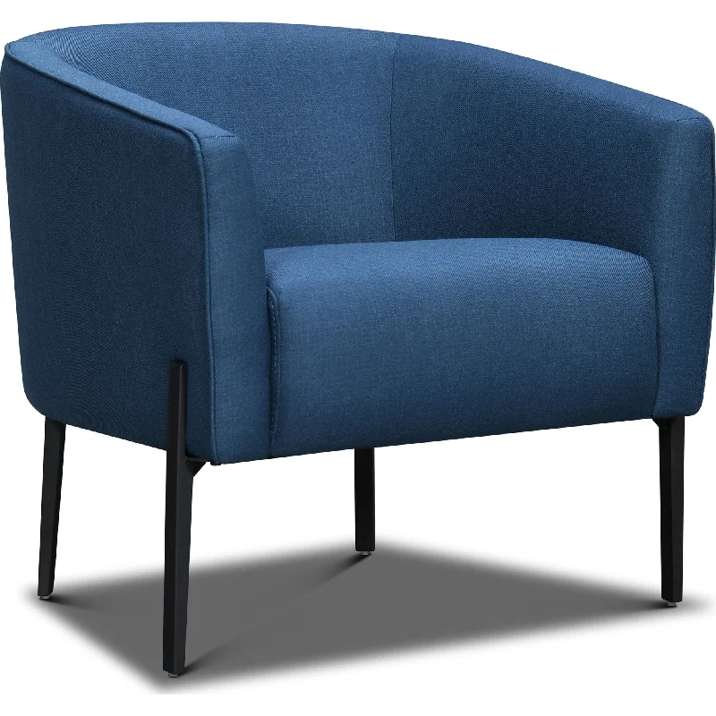 Loyal Accent Chair - Broderick Indigo