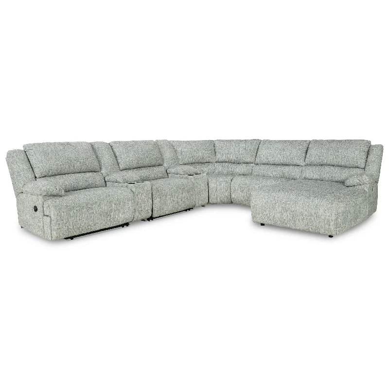 Signature Design by Ashley® Mcclelland 7-Piece Reclining Sectional With Chaise