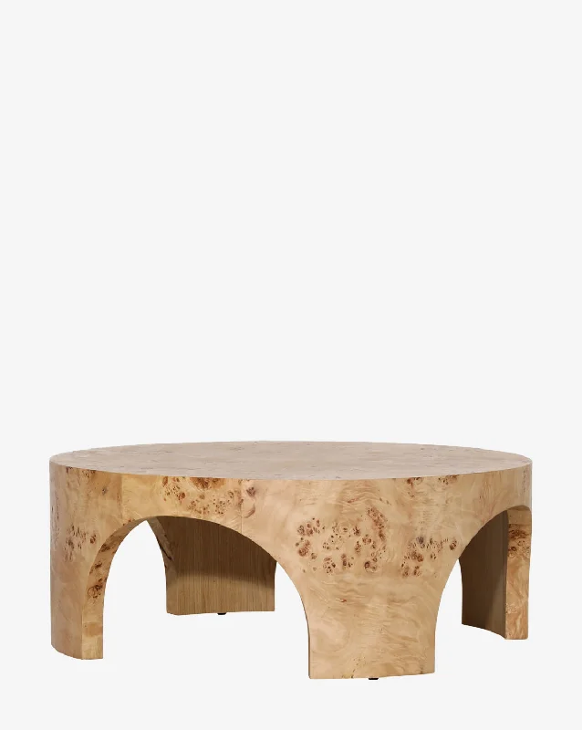 McKivits Burl Coffee Table