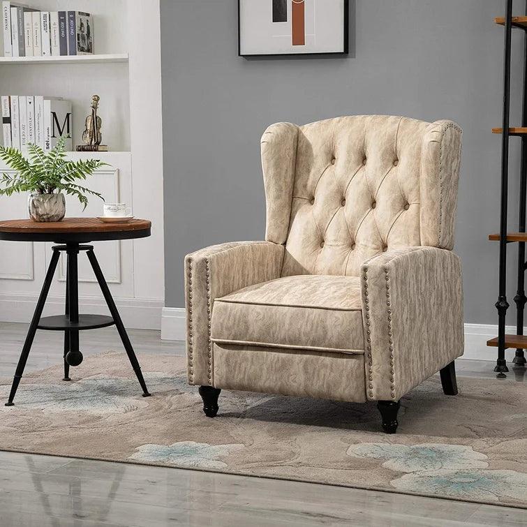 Melcher Upholstered Manual Recliner