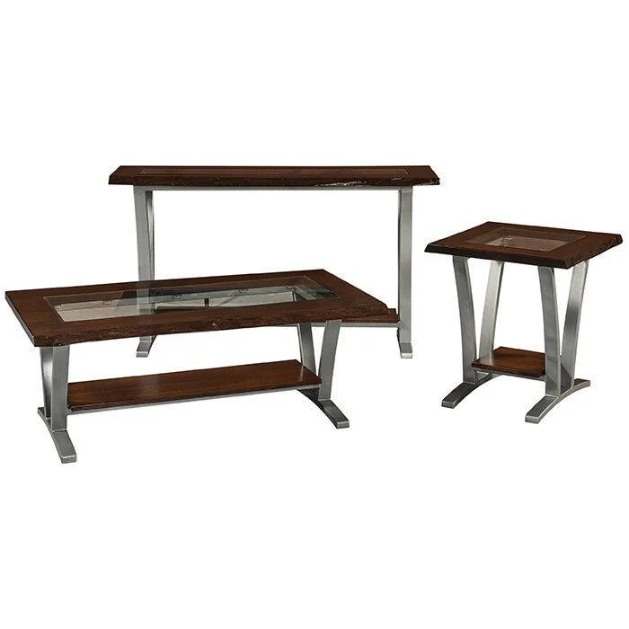 Pagosa Amish Live Edge Amish Occasional Tables