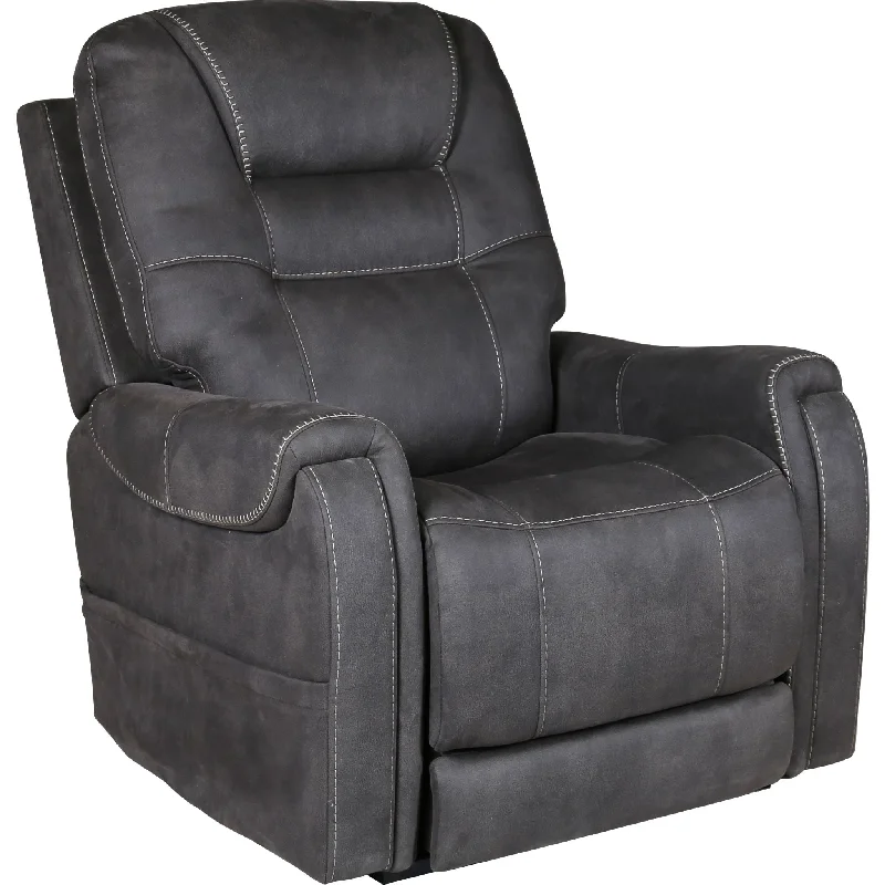 Parma Power Lift Chair - Stonewash Gunmetal