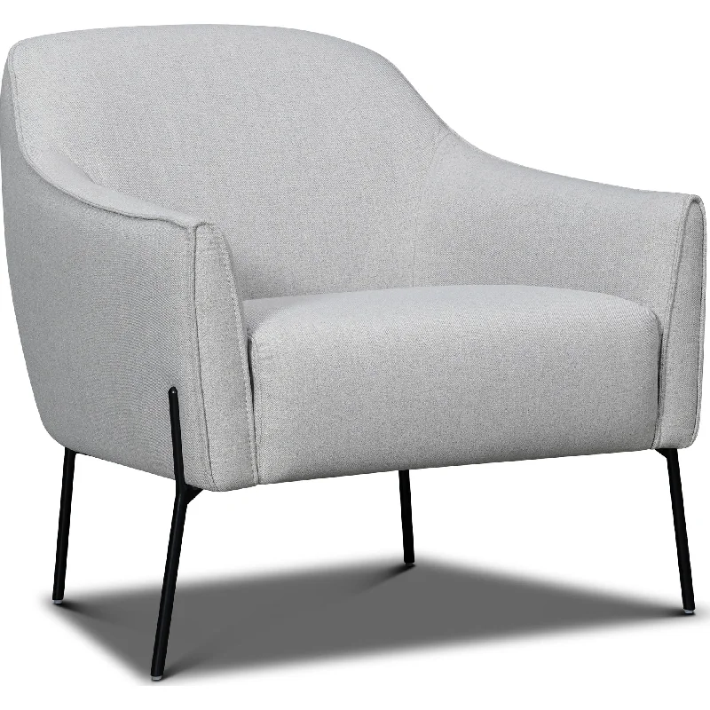 Precise Accent Chair - Broderick Charcoal