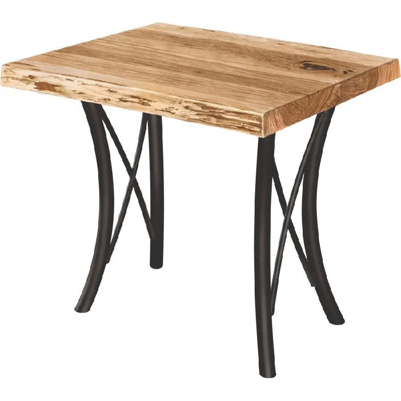 Premier Amish Live Edge End Table