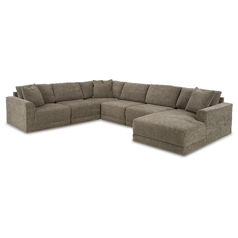 Benchcraft® Raeanna 6-Piece Sectional with Chaise