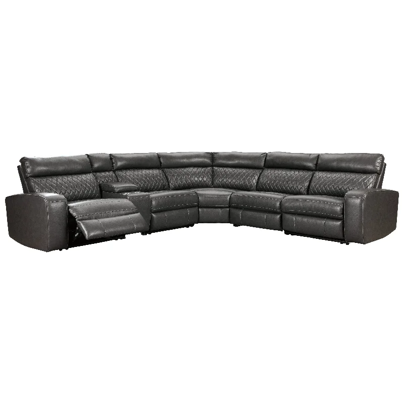 Signature Design by Ashley® Samperstone 6-Piece Power Reclining Sectional