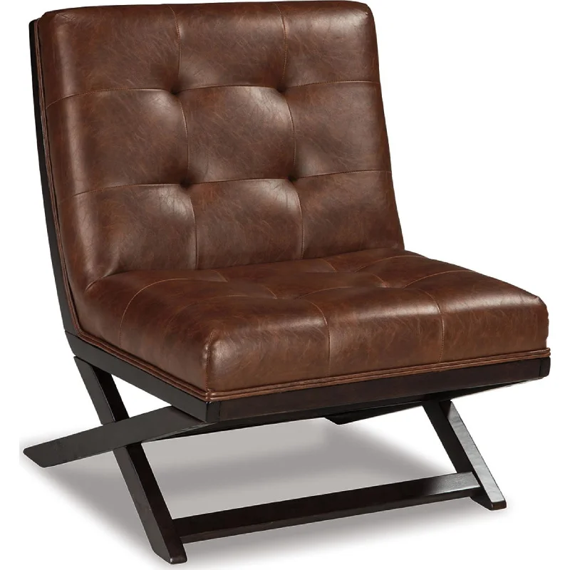 Sidewinder Accent Chair - Brown