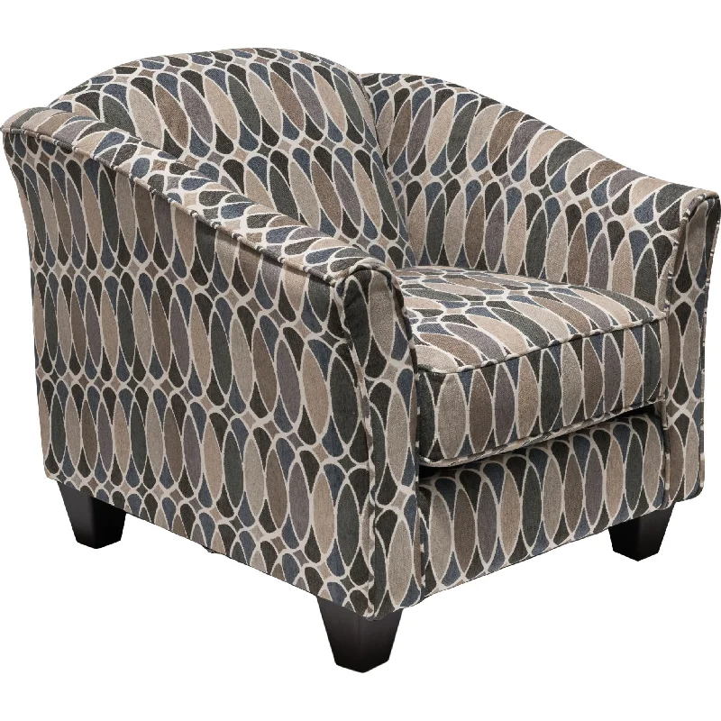 Skye Chair - Deco Shapes Shale