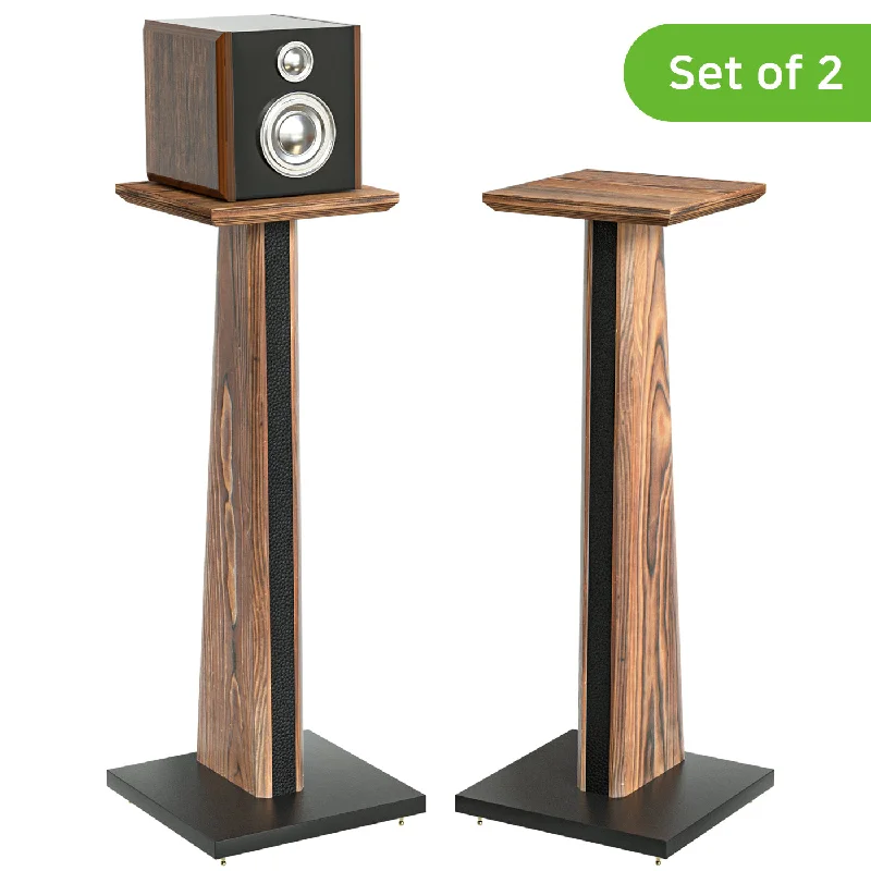 Solid Wood Speaker Stand- Set of 2