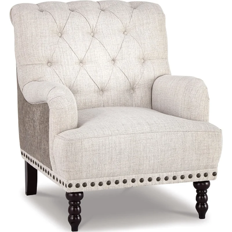 Tartonelle Accent Chair - Ivory/Taupe