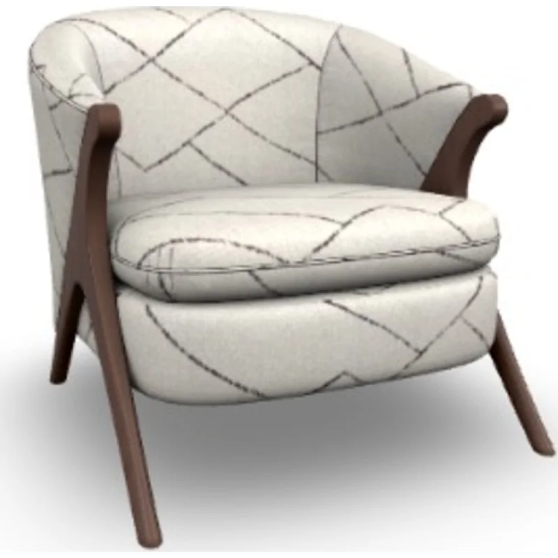 Tatiana Accent Chair - Parchment