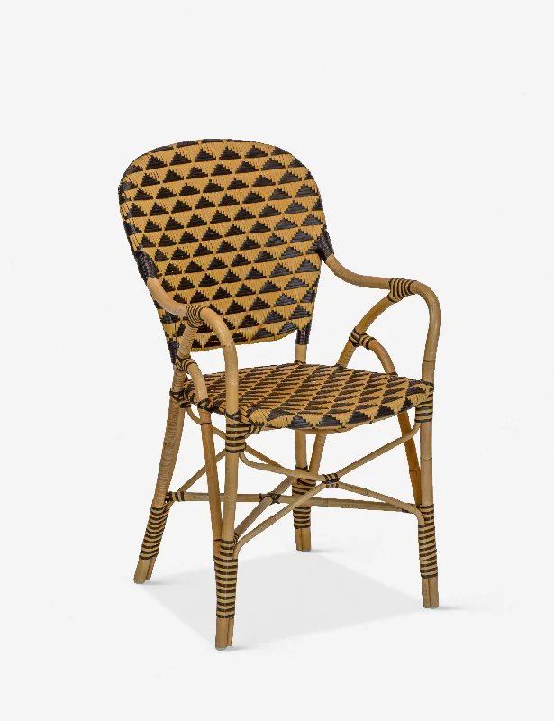 Theyla Indoor / Outdoor Dining Arm Chair