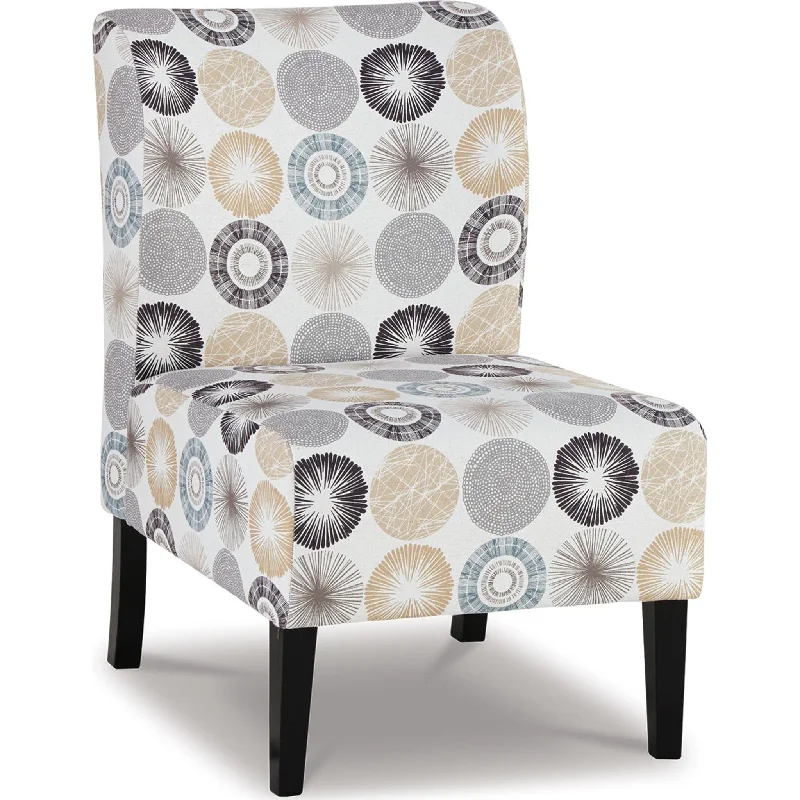 Triptis Accent Chair - Gray/Tan